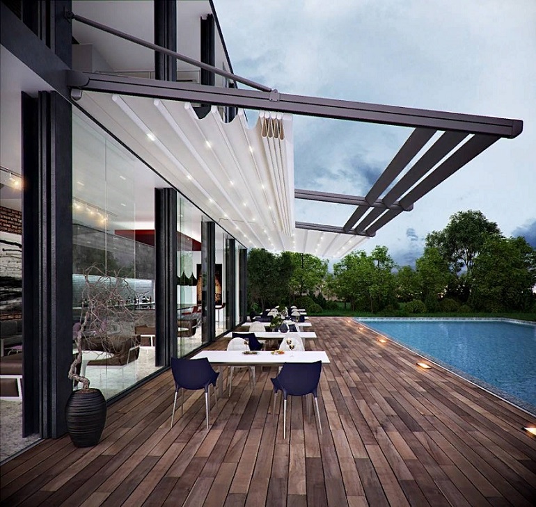 Pergole de aluminiu pergole de aluminiu retractabile